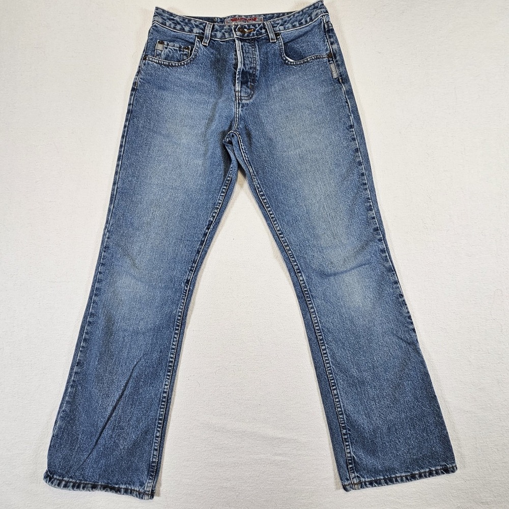 Silver Jeans Light Blue Flared Wide Leg Denim